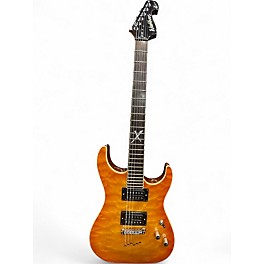 Used Washburn X 50 Trans Orange Solid Body Electric Guitar