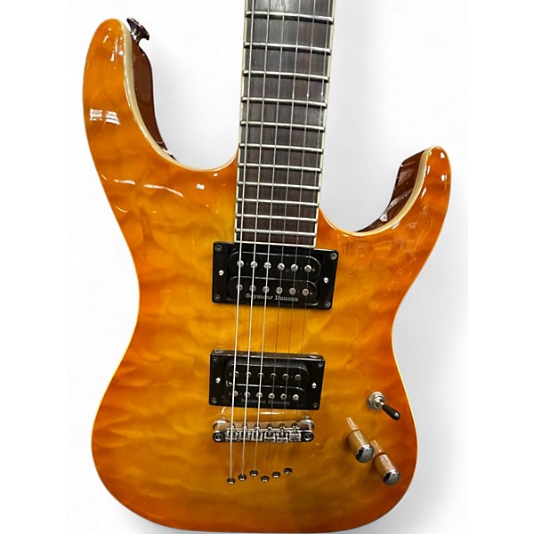 Used Washburn X 50 Trans Orange Solid Body Electric Guitar