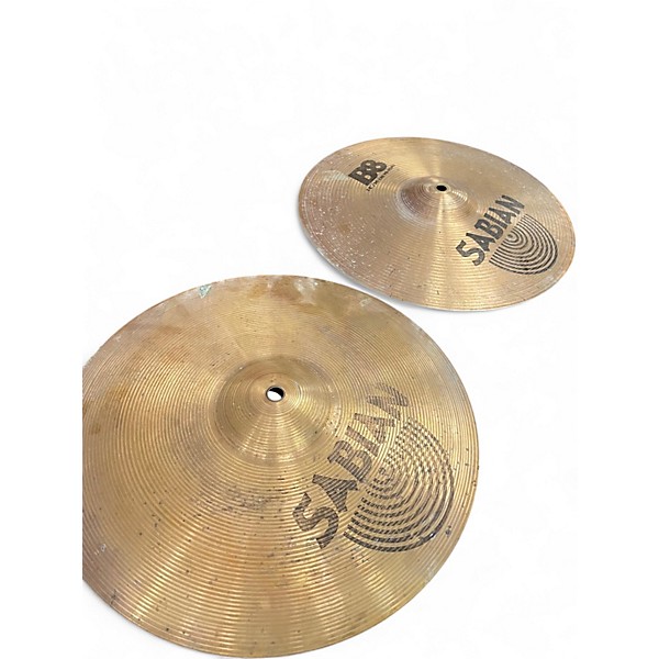 Used SABIAN 14in B8 Hi Hat Pair Cymbal