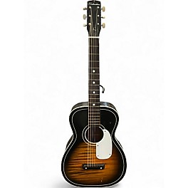Used Silvertone 604 2 Color Sunburst Acoustic Guitar
