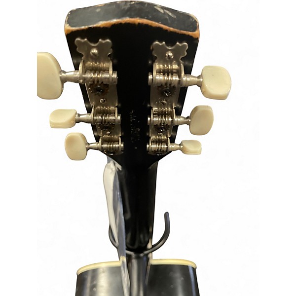 Used Silvertone 604 2 Color Sunburst Acoustic Guitar