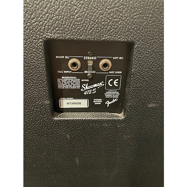 Used Fendewr SHOWMAN Guitar Cabinet