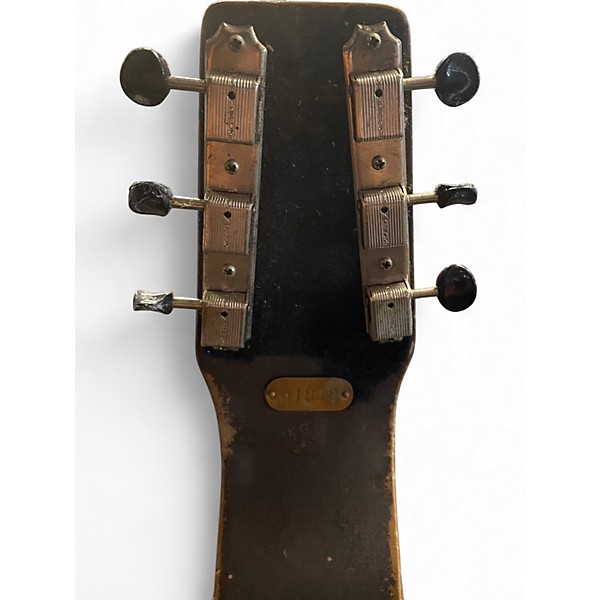 Vintage 1950s Magnatone G 70 Brown Solid Body Electric Guitar