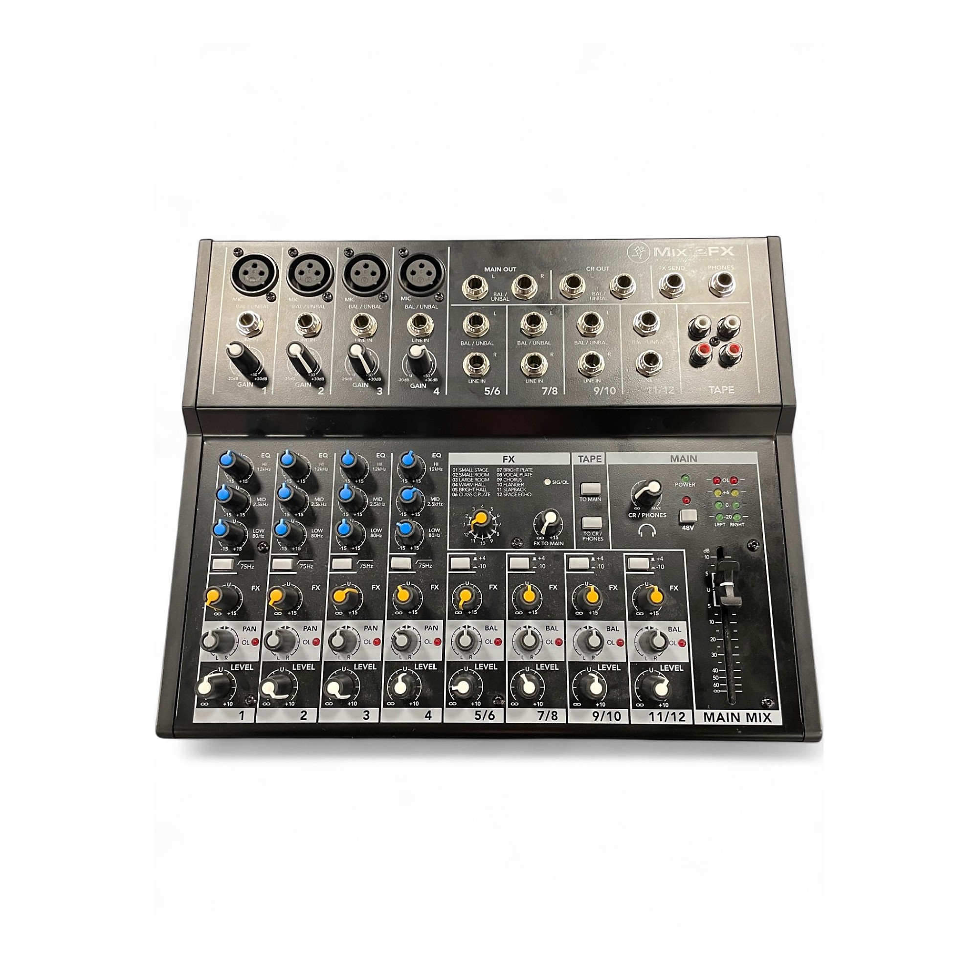 Used 2020s Mackie MIX12FX Powered Mixer | Guitar Center
