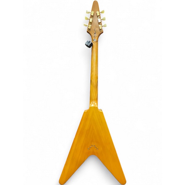 Used Epiphone 1958 Korina Flying V Natural Solid Body Electric Guitar