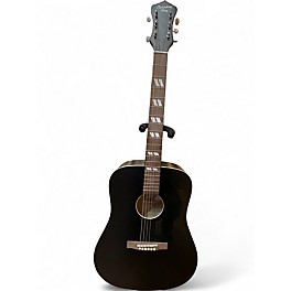 Used Recording King Dirty 30s 7 RDS-7 Black Acoustic Guitar