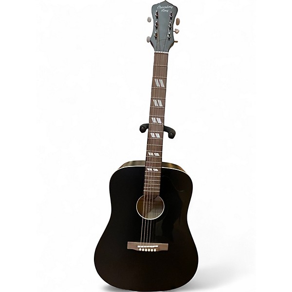 Used Recording King Dirty 30s 7 RDS-7 Black Acoustic Guitar