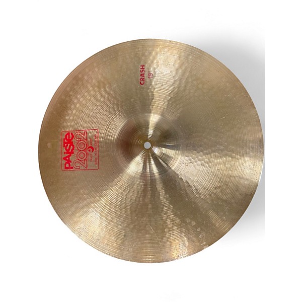 Used Paiste 19in 2002 Crash Cymbal