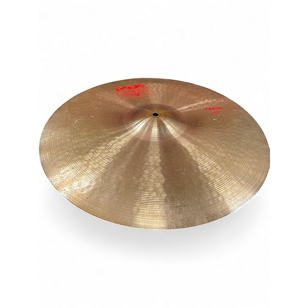 Used Paiste 19in 2002 Crash Cymbal