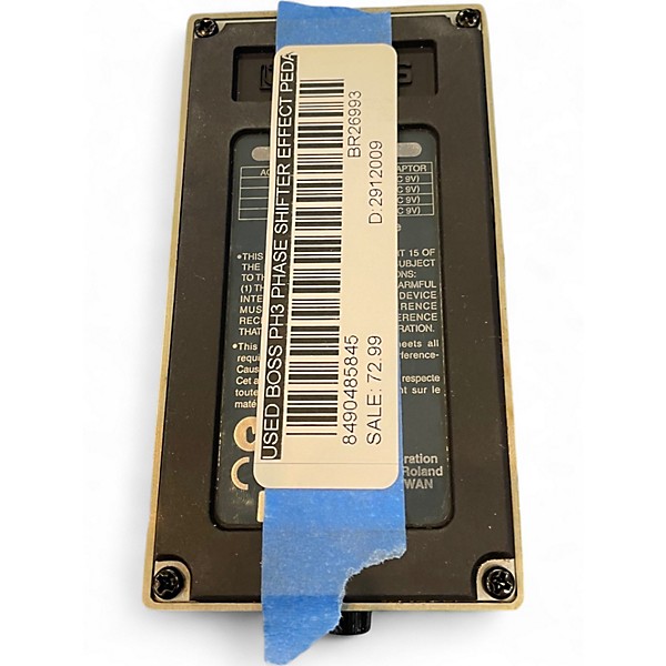 Used BOSS PH3 Phase Shifter Effect Pedal