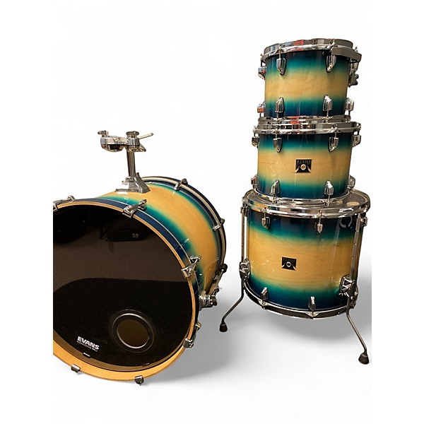 Used TAMA 4 Piece Superstar Classic Caribbean burst Drum Kit