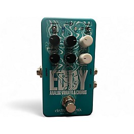 Used Electro-Harmonix Eddy Analog Vibrato & Chorus Effect Pedal