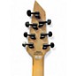 Used Jackson JS22-7 Dinky 7 String Black Solid Body Electric Guitar