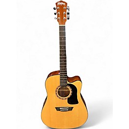 Used Washburn AD5CE Natural Acoustic Electric Guitar