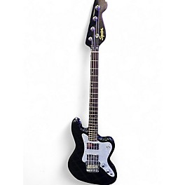 Used Squier Paranormal Rascal Bass Black Electric Bass Guitar