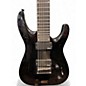 Used Jackson JS22-7 Dinky 7 String Black Solid Body Electric Guitar