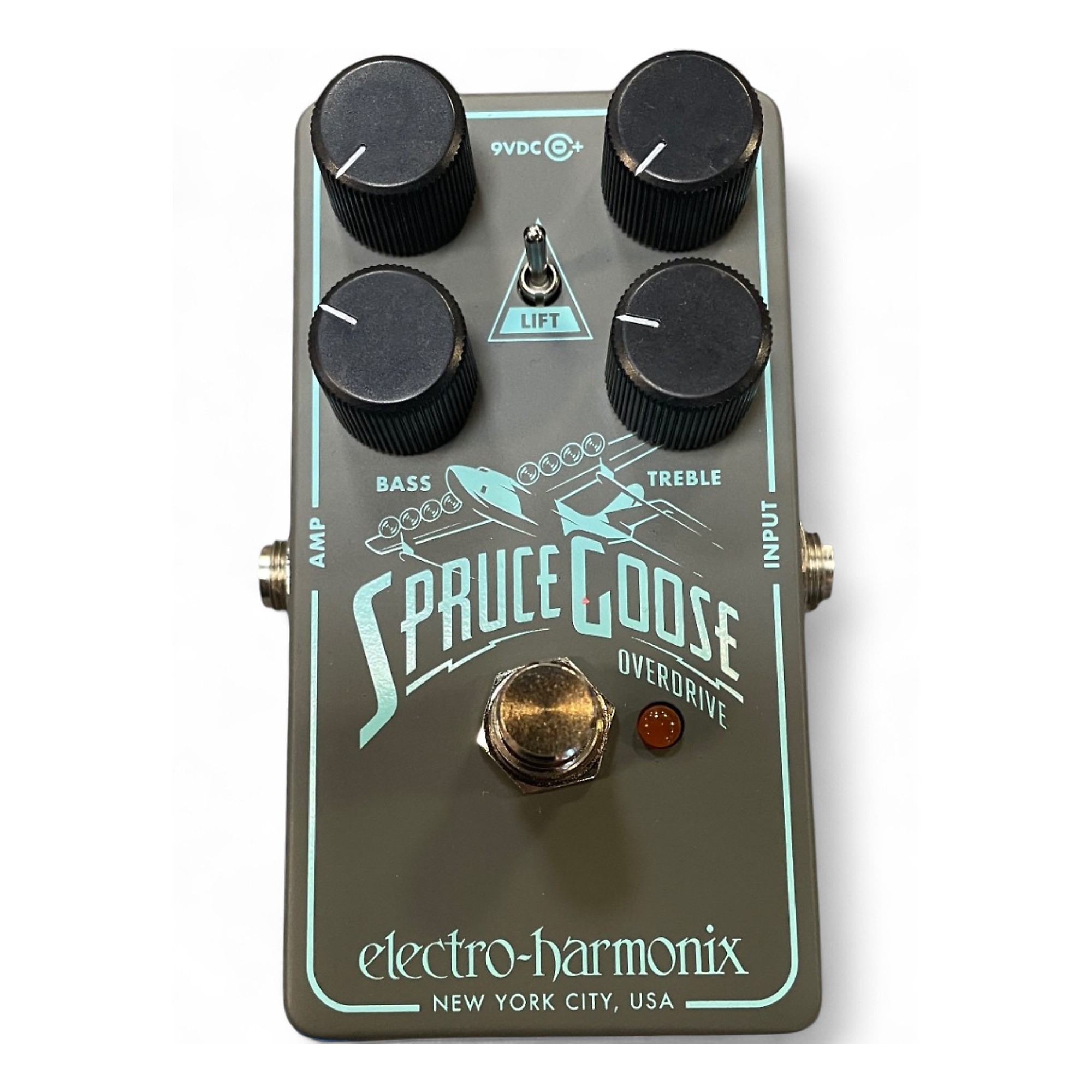 ギター ELECTRO-HARMONIX SPRUCE  Amazon.com: Electro-Harmonix Spruce Goose Overdrive Pedal