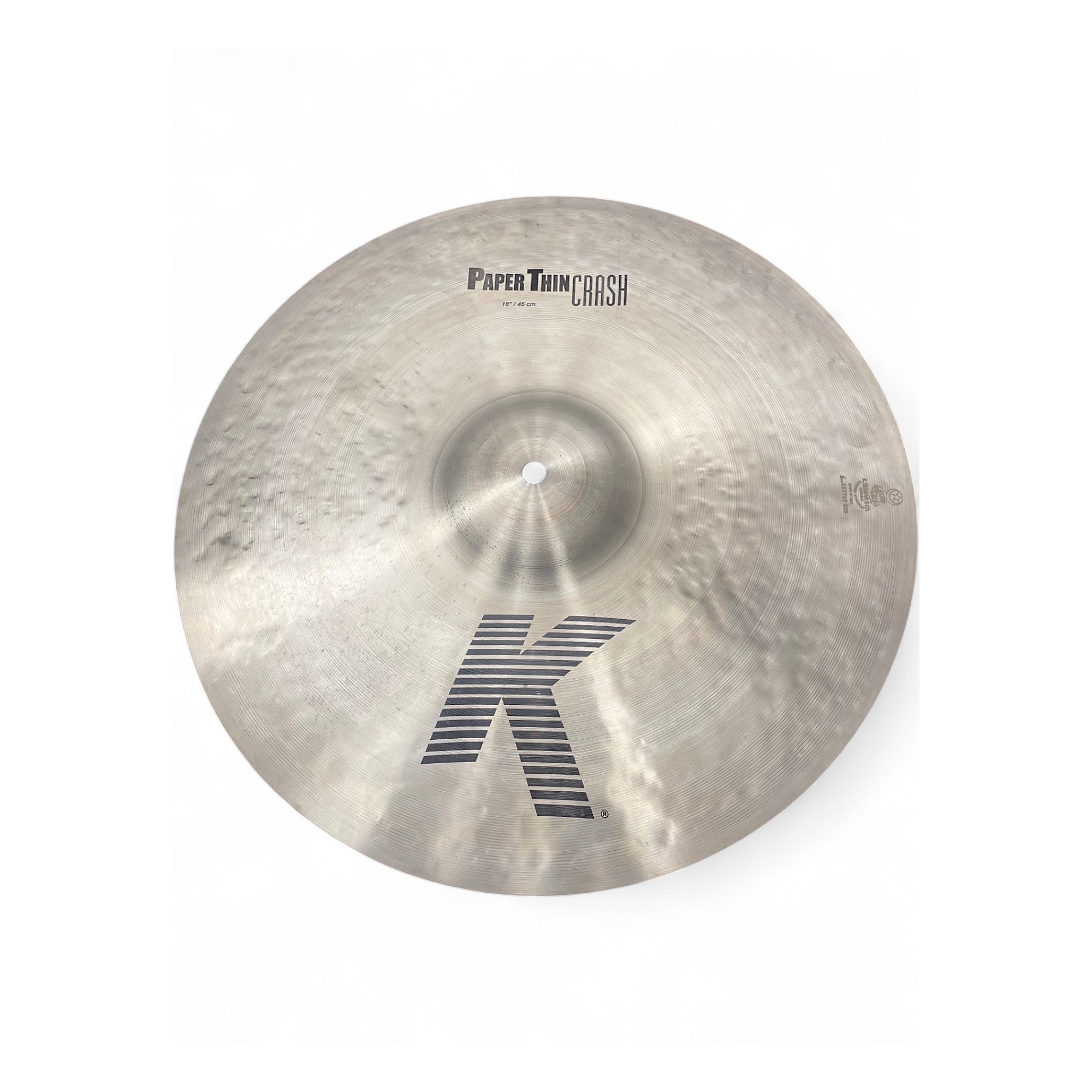 パーカッション・打楽器 A Zildjian Thin Crash 18 Zildjian 18
