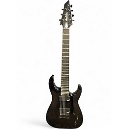 Used Jackson JS22-7 Dinky 7 String Black Solid Body Electric Guitar