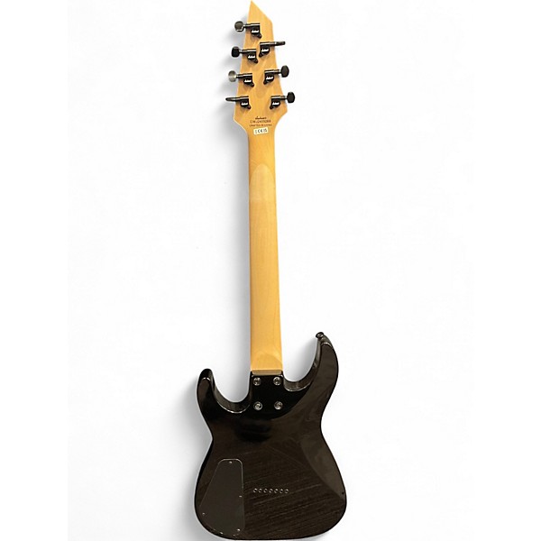 Used Jackson JS22-7 Dinky 7 String Black Solid Body Electric Guitar