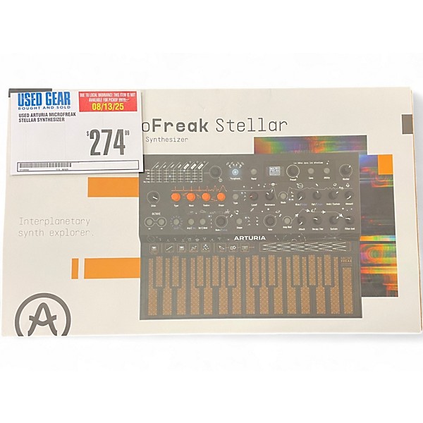 Used Arturia MicroFreak Stellar Synthesizer