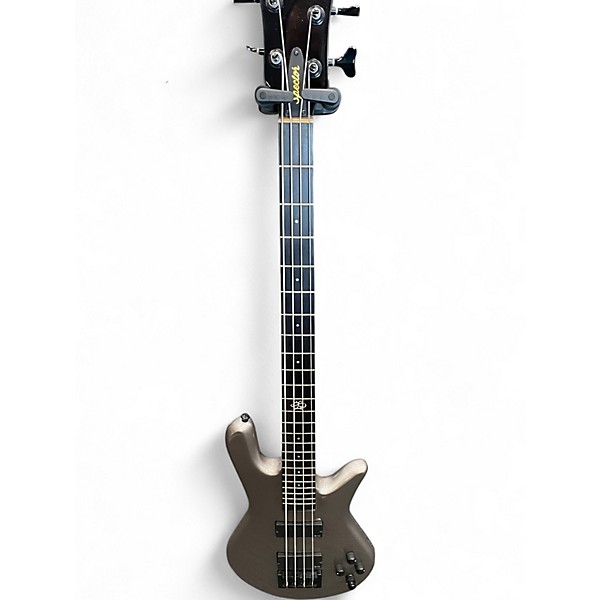 Used Spector ETHOS TONE CAPSULE SILVER Electric Bass Guitar
