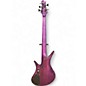 Used Legator HB-5 STD GLOSS MAGENTA BURL Electric Bass Guitar
