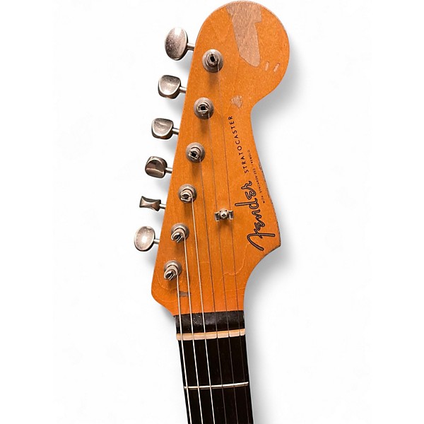 Used Fender MIKE MCREADY STRATOCASTER  3 Color Sunburst HEAVY RELIC Solid Body Electric Guitar