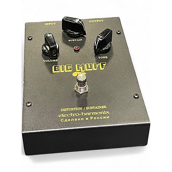 Used Electro-Harmonix Green Russian Big Muff Pi Fuzz Effect Pedal