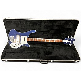 Used Rickenbacker 4003 Midnight Blue Electric Bass Guitar