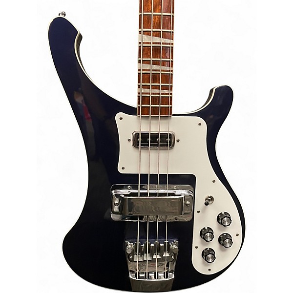 Used Rickenbacker 4003 Midnight Blue Electric Bass Guitar