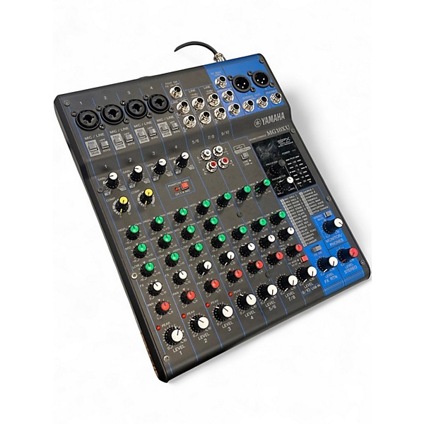 Used Yamaha MG10XU 10 Channel Mixer with Effects Unpowered Mixer