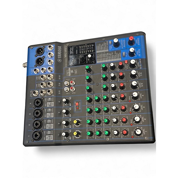 Used Yamaha MG10XU 10 Channel Mixer with Effects Unpowered Mixer
