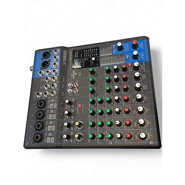 Used Yamaha MG10XU 10 Channel Mixer with Effects Unpowered Mixer