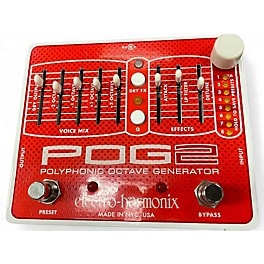 Used Electro-Harmonix Pog2 Polyphonic Octave Generator Effect Pedal