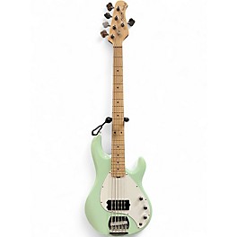 Used Sterling by Music Man SUB StingRay Ray5 Seafoam Green Electric Bass Guitar