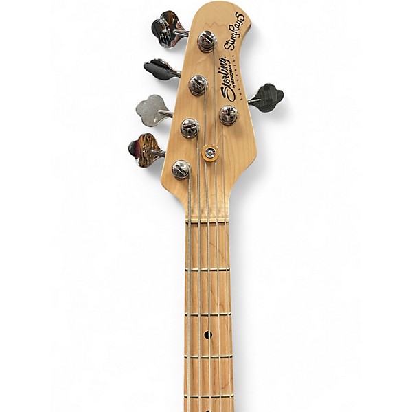 Used Sterling by Music Man SUB StingRay Ray5 Seafoam Green Electric Bass Guitar