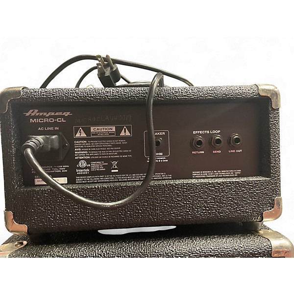 Used Ampeg Micro-CL Micro Stack 100W 2x10 Bass Combo Amp