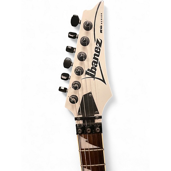 Used Ibanez RG350DX RG Series White Solid Body Electric Guitar