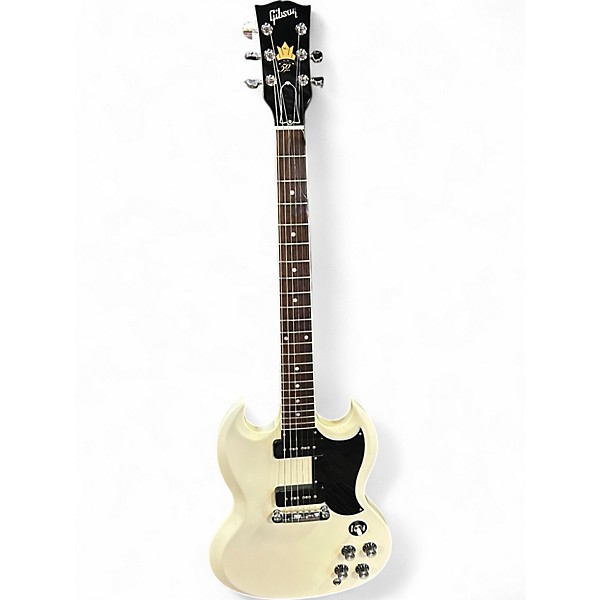 Used 2011 Gibson 50th Anniversary Pete Townshend Signature SG Polaris White Solid Body Electric Guitar