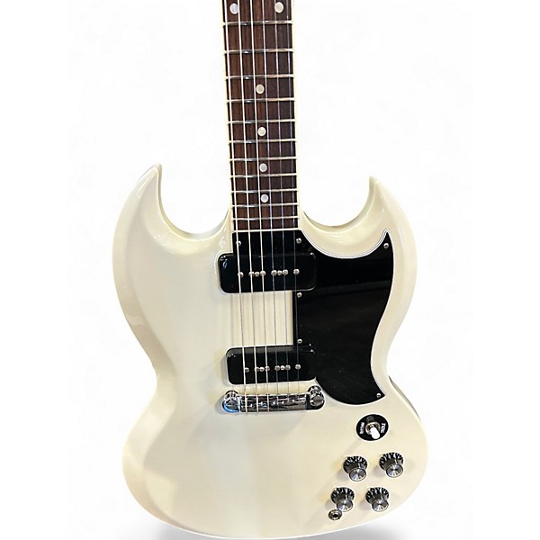 Used 2011 Gibson 50th Anniversary Pete Townshend Signature SG Polaris White Solid Body Electric Guitar