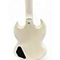 Used 2011 Gibson 50th Anniversary Pete Townshend Signature SG Polaris White Solid Body Electric Guitar