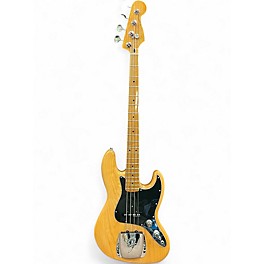 Used 2020 Fender Jazz Bass MIM Natural Electric Bass Guitar