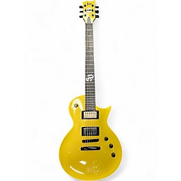 Used ESP EC2025 50TH ANNIVERSARY Metallic Gold Solid Body Electric Guitar