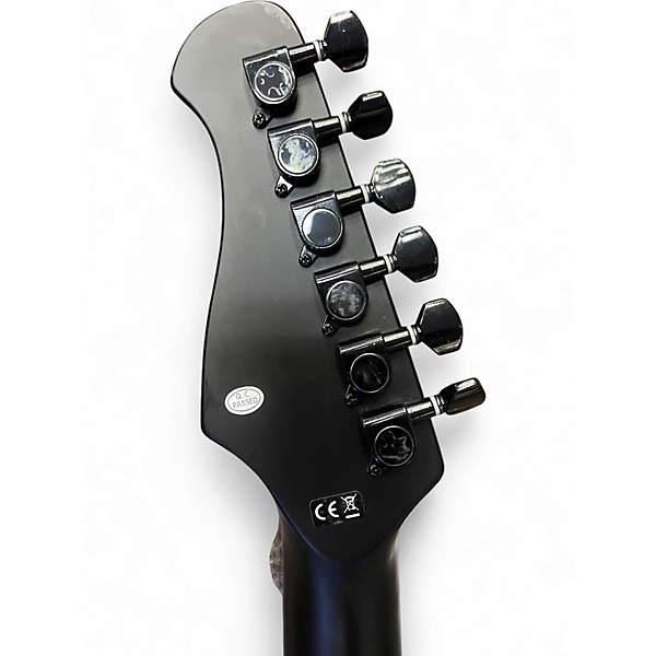 Used Harley Benton STANDARD SERIES S STYLE Satin Black Solid Body Electric Guitar