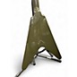 Used Epiphone 1958 Korina Flying V Olive Drab Solid Body Electric Guitar