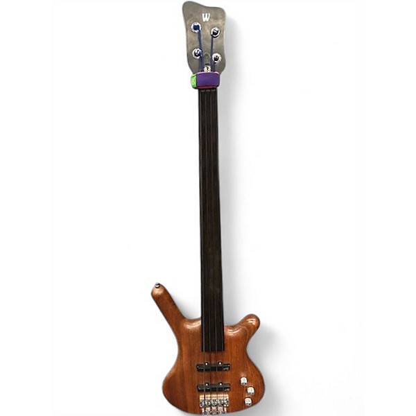 Used Warwick Corvette Standard Bubinga Natural Electric Bass Guitar