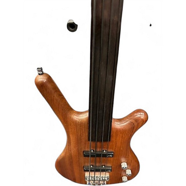 Used Warwick Corvette Standard Bubinga Natural Electric Bass Guitar