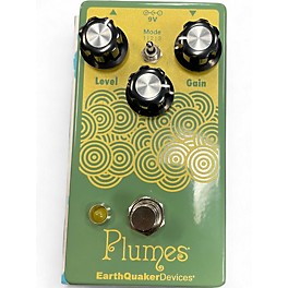 Used EarthQuaker Devices Plumes Small Signal Shredder Overdrive Effect Pedal