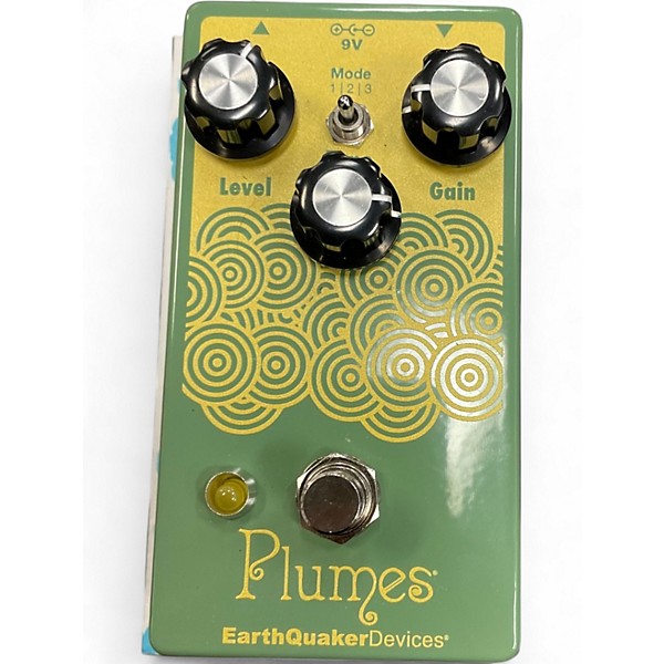 Used EarthQuaker Devices Plumes Small Signal Shredder Overdrive Effect Pedal